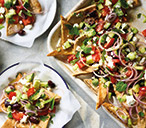 Greek Salad Nachos Recipe | Greek Recipes | Tesco Real Food