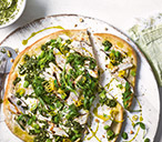 Griddled Chicken Pizza | Pizza Recipes | Tesco Real Food