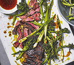 Steak and Purple Sprouting Broccoli | Steak Recipes | Tesco Real Food