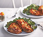 Loaded Sweet Potatoes Recipe | Baked Sweet Potato | Tesco Real Food