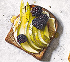 Pear and Ricotta Toast Topper | Breakfast recipes | Tesco Real Food