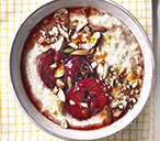 Plum And Almond Porridge | Porridge Recipes | Tesco Real Food