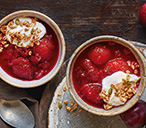 Plum and Apple Compote Recipe | Breakfast Ideas | Tesco Real Food