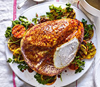 Turkey crown with cranberry glaze | Tesco Real Food