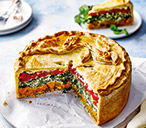 Rainbow Picnic Pie Recipe | Picnic Recipes | Tesco Real Food