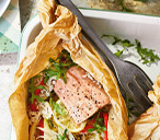 Rice And Salmon Parcels | Salmon Recipes | Tesco Real Food