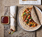 Satay Chicken Wraps Recipe | Lunch Recipes | Tesco Real Food
