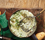Soured cream and chive mashed potatoes | Tesco Real Food