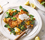 Spiced Salmon With Chickpeas | Salmon Recipes | Tesco Real Food