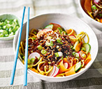 Spicy Noodle Salad Bowl | Noodles Recipe | Tesco Real Food