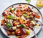 Tomato, Onion and Pomegranate Salad Recipe | Tesco Real Food
