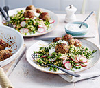 Zesty Meatballs with Couscous Salad Recipe | Tesco Real Food