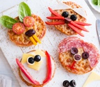 Muffin Animal Pizzas | Kids Recipes | Tesco Real Food
