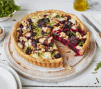 Roasted beetroot and goat’s cheese tart | Tesco Real Food
