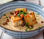 Roasted celeriac and apple soup | Tesco Real Food