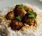 Chicken curry meatballs | Tesco Real Food