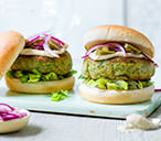 Falafel Burger Recipe | Falafel Recipe | Tesco Real Food
