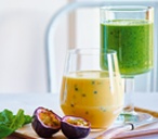 Passion fruit, mango and coconut smoothie | Tesco Real Food