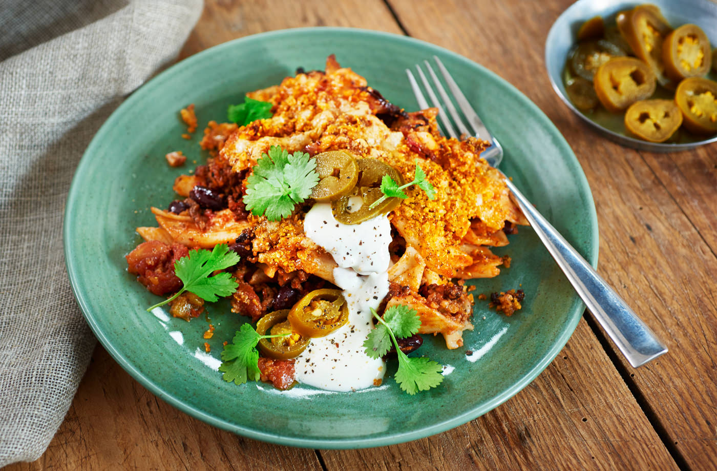 Chilli Beef Pasta Bake Pasta Recipes Tesco Real Food