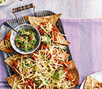 Nachos with beans and avocado salsa | Tesco Real Food