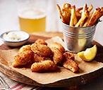 Scampi with salt and vinegar chips | Tesco Real Food