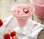 Strawberry and grenadine milkshake | Tesco Real Food