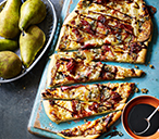 Pear, Prosciutto & Gorgonzola Pizza Recipe | Tesco Real Food