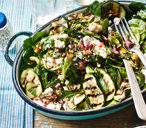 Baked Feta & Courgette Recipe | BBQ Ideas | Tesco Real Food
