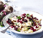 Chicken and beetroot 'pesto’ pasta | Tesco Real Food