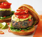 Black Bean Burgers | Vegetarian Recipes | Tesco Real Food