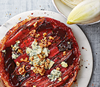 Chicory, beetroot and blue cheese tarte Tatin | Tesco Real Food