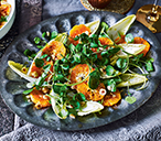 Chicory, clementine and hazelnut salad | Tesco Real Food