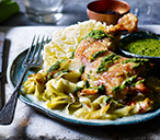 Creamy Leeks And Roast Chicken | Chicken Recipe | Tesco Real Food
