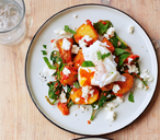 Red pepper and spinach hash | Tesco Real Food