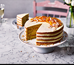Orange cake with almond buttercream | Tesco Real Food