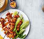 Passion fruit glazed pork skewers | Tesco Real Food