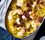 Pesto and mozzarella dauphinoise | Tesco Real Food