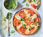 Cheat's Caprese Tortilla Pizza Recipe | Pizza Recipes | Tesco Real Food