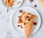 Salted Caramel Cones Recipes | Ice Cream Recipes | Tesco Real Food
