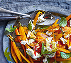 Roasted Carrots with Feta and Chilli | Side Dish Recipes | Tesco Real Food
