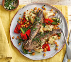 Sardines With Roasted Cauliflower | Healthy Recipes | Tesco Real Food