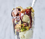 Chocolate and Pistachio Sharing Sundae Recipe | Dessert Recipes | Tesco Real Food