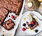Swede and cardamom brownies | Tesco Real Food