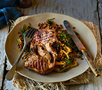 Lentils With Peppered Lamb Chops | Lamb Chop Recipes | Tesco Real Food