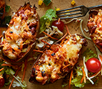 Baked Sweet Potato Skins Recipe | Sweet Potato Recipes | Tesco Real Food