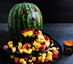 Watermelon Jack-O'-Lantern | Halloween Recipes | Tesco Real Food
