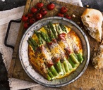 Asparagus and prosciutto bake | Tesco Real Food