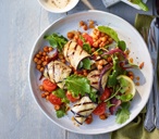 Aubergine and Halloumi Rolls | Aubergine Recipes | Tesco Real Food