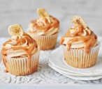 Banana Caramel and Cashew Butter Cupcake | Cupcake Recipes | Tesco Real Food