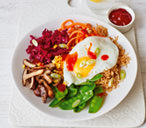 Bibimbap bowls | Vegetarian Recipes | Tesco Real Food